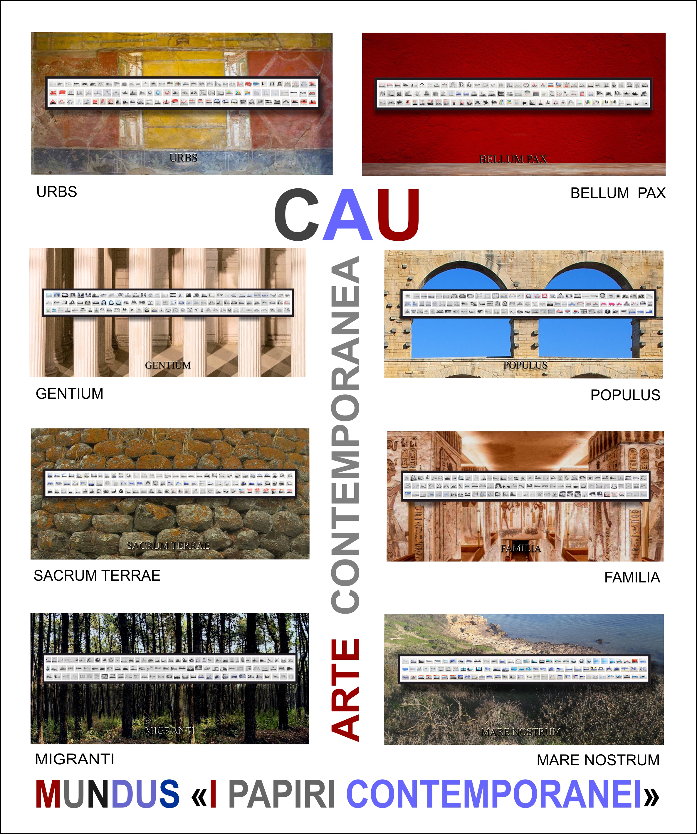 CAU Contemporary Art - I Papiri Contemporanei